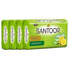 SANTOOR ALOE FRESH 4X100G